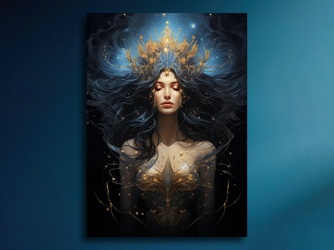 Asteria Greek Goddess of the Stars, Bring Celestial Magic to Your Space ...
