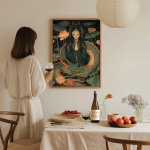 Kwan Yin Chinese Goddess of Compassion, Guan Yin Printable, Quanyin ...