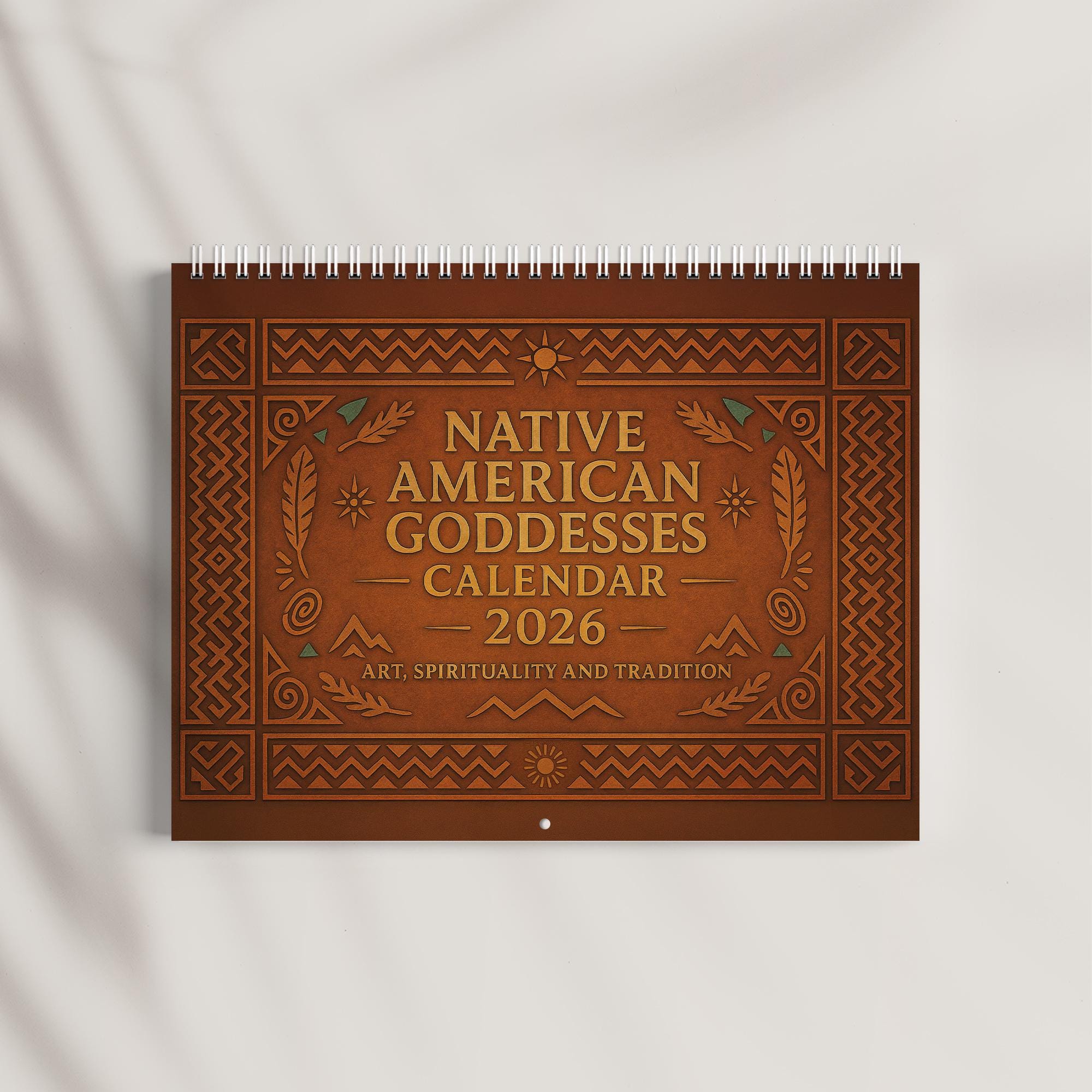 Colorado Native Calendar 2026 Native American Goddesses Calendar, 2026 Yearly Wall Calendar ...