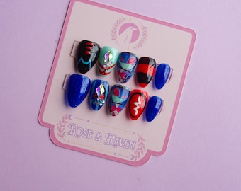 Presse sur les ongles inspiré de Vox