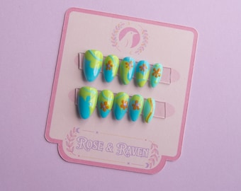 Groovy Van Press On Nail Set