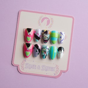 Press On Nail set Fizzarolli Inspired