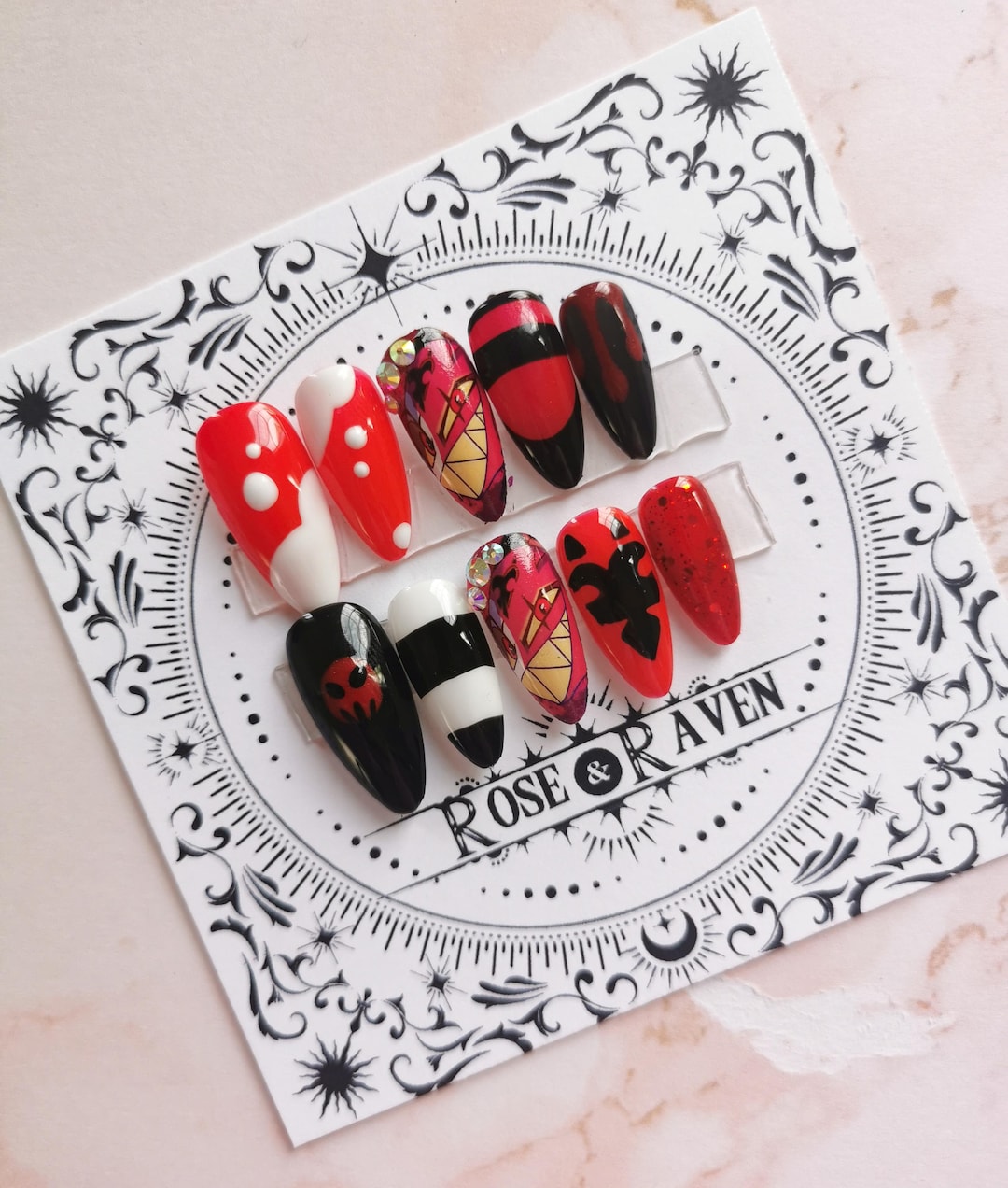 2025 Coffin Nails with Laser-Cut Wings