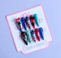 Custom handmade hazbin hotel Press On Nail Set Voxtech product logo