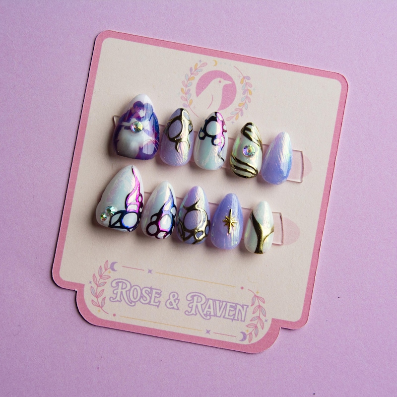 Arcane Jinx Nails - Etsy