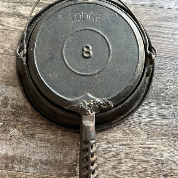 Antique Waffle Iron Etsy