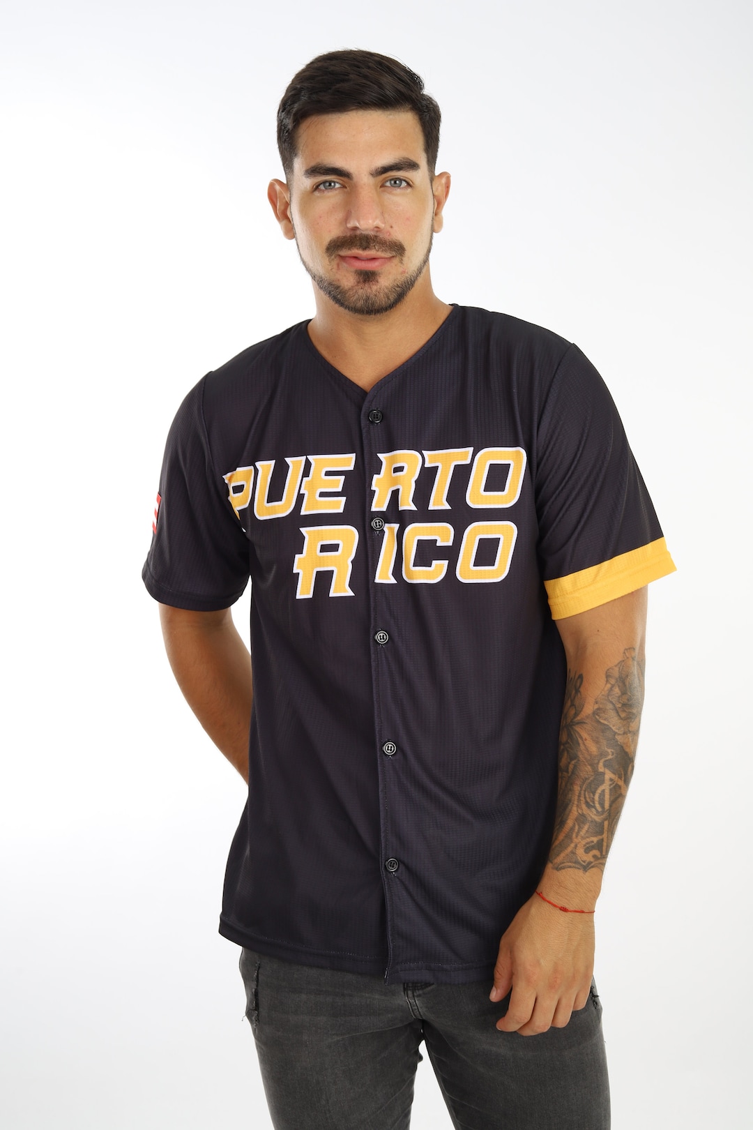 Puerto Rico WBC Jersey PR Clemente Black for Man or Women Etsy