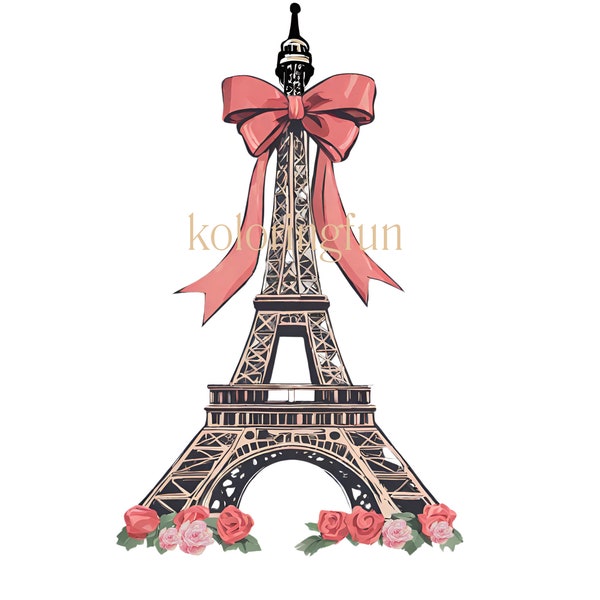 Eiffel Tower png, Eiffel Tower Clipart, Eiffel Tower illustration, Fashion art, Fashion Clipart, Fashion print, Paris Clipart, Paris png,