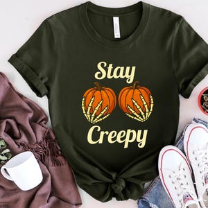 halloween png, funny stay creepy png, funny halloween png, spooky season png, halloween costume, digital download, t-shirt halloween png