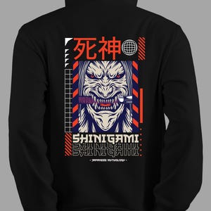 Japanese Oni Sweatshirt Street Style Sweatshirt Vintage Streeweat Japanese harajuku techwear Hoodie Gift for Boyfriend Japan Street Style,