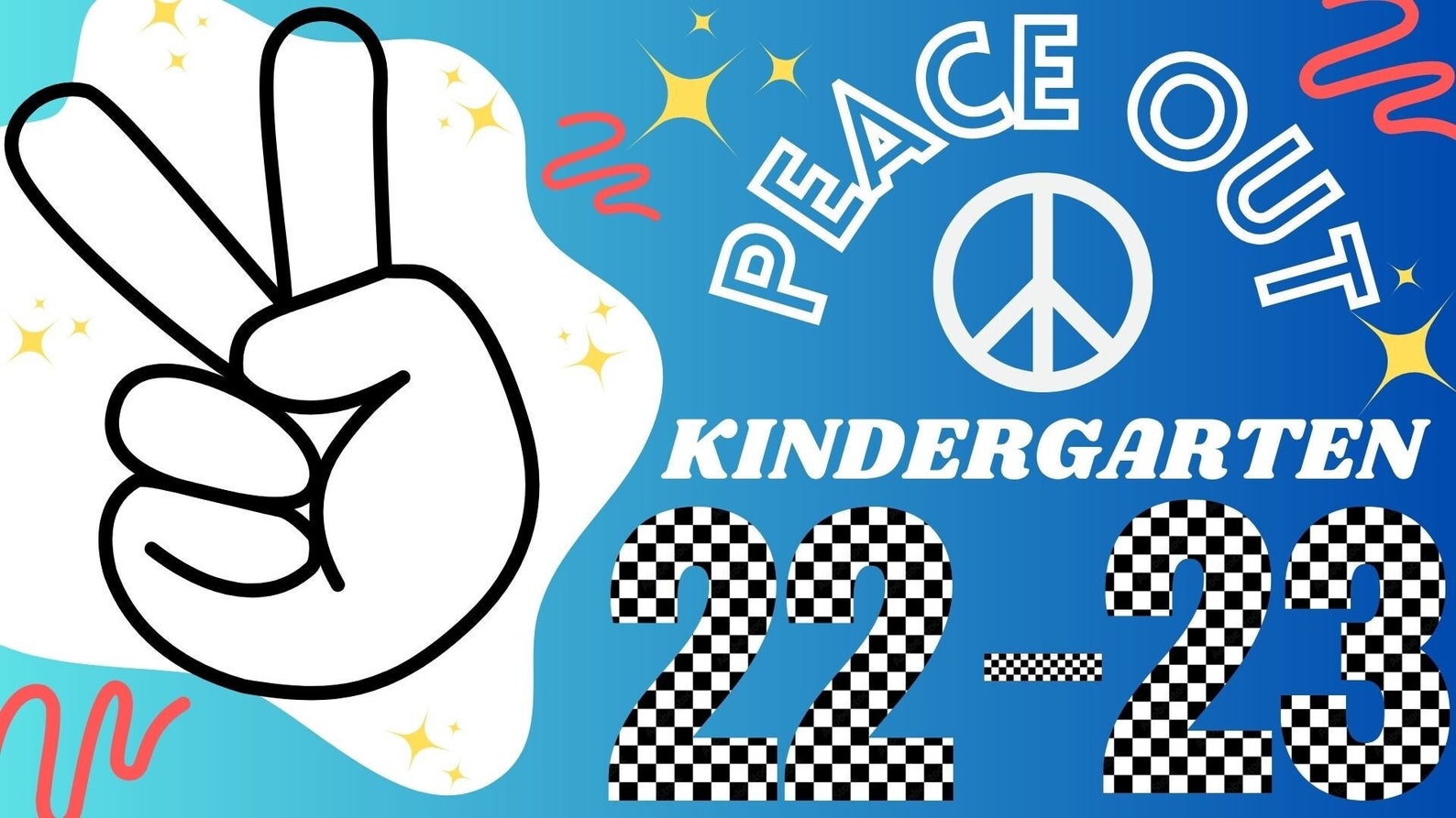 Last Day of Kindergarten Sign Printable PDF - Etsy