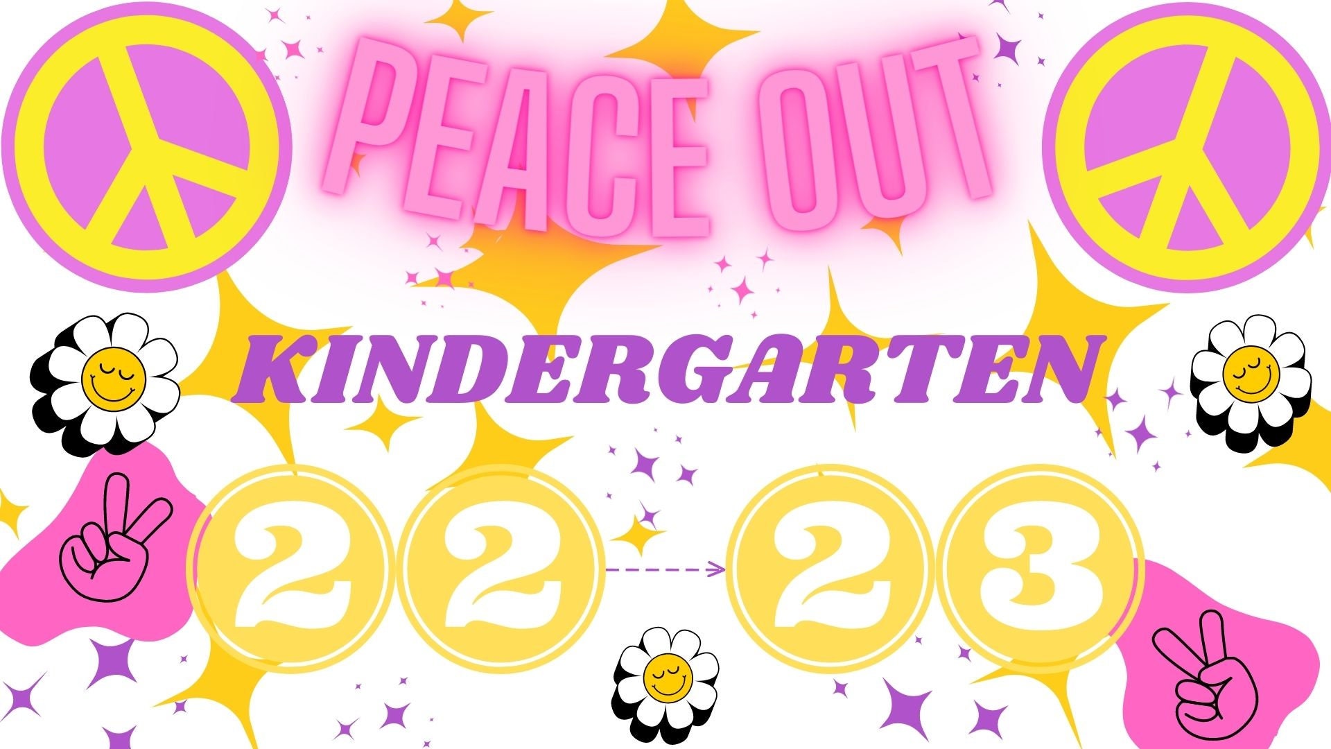 Last Day of Kindergarten Sign Printable PDF - Etsy
