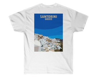 Santorini Retro Graphic Tee