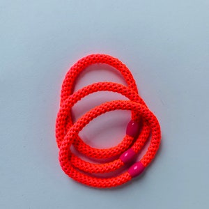 Haargummi geflochten Neon Haaraccessoires Haarband Bild 7