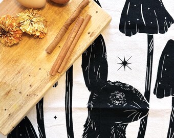 "Starry Night" Tea Towel - 100% Flour Sack Cotton Kitchen Towel