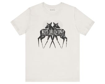 "Psychic Twin Fawns" Light - Unisex, 100% Cotton T-shirt