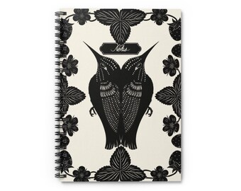 "Summer Magic" Spiral Notebook – 6" x 8" Lined Journal
