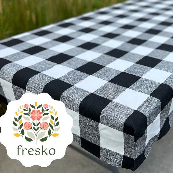 30 x 72 Rectangle Fitted Tablecloth | Water Resistant Fabric | Stain Proof | Fitted Tablecloth | Folding Table Cover | 6' Fitted Tablecloth