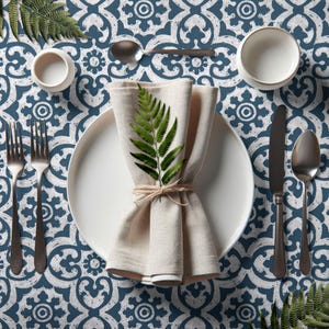 Round Fitted Tablecloth Elastic Edge Easy Fit Indoor Outdoor Table Cover Various Sizes Available Modern Fabrics Round Tablecloth Patio Decor