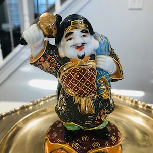 Vintage Kutani Japanese figurine