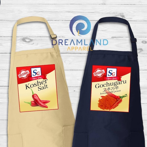 Spices Thanksgiving Apron, Custom Thanksgiving Apron, Personalized Apron, Thanksgiving Men Apron, Apron For Woman, Family Costumes Apron