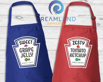 Christmas Food Apron, Custom Group Apron, Food Seasoning Apron, Christmas Family Apron, Food Lover Apron, Personalized Apron, Women Aprons