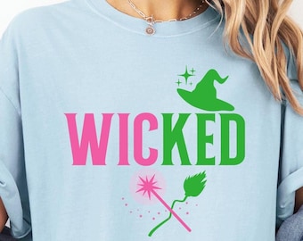 Wicked Gift Shirt, Comfort Colors, Changed For Good Tee, Wizard Shirt, Witch Tee, Glinda Tshirt, Blondie Shirt, Elphaba Tee, Morrible Shirt