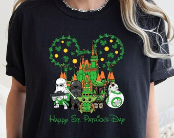 Happy St. Patrick's Day Shirt, Comfort Colors Tee, Shamrock Shirt, Star Wars Shirt, Lucky Irish Shirt, Storm Trooper Shirt, Drinking Shirt