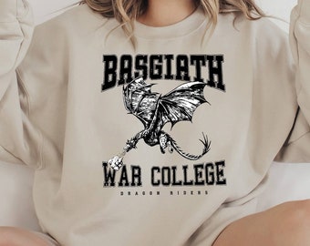 Basgiath College Sweatshirt, Purple Rider Dragon Shirt, Basgiath War College Gift, Violet Sorrengail, Bookish Shirt, Gift For Reader