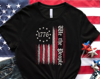 We The People T-shirt, 1776 Shirt, 4th Of July Shirt, USA Flag Gift, Independence Day, Freedom Shirt, USA Shirt, Patriotic Tee, Memorial Day