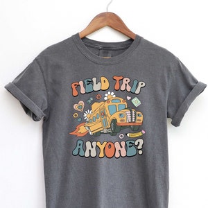 Field Trip Anyone Shirt, Teacher Shirt, Magic School Bus Shirt, Seatbelts Everyone, Frizzle, Science Teacher Shirt, Comfort Colors