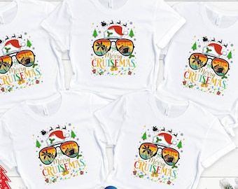 Merry Cruisemas Shirt, Christmas Cruise T-Shirt, Family Cruise Tee, Happy Christmas Sweatshirt, Cruise Group T-Shirt, Christmas Travel Tee