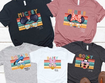 Mickey And Friends Shirt, Donald Duck And Daisy Duck Shirt, Pluto Goofy Tee, Disney Friends Shirt, Mickey Shirt, Minnie Sweatshirt,Retro Tee