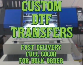 Custom DTF Transfers, Gang Sheet, Screen Print Transfer, Heat Press Transfers, Custom Print Design, Custom Heat Transfer, DTF Ready To Press
