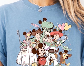 Disney Toy Story Shirt, Comfort Colors Tee, Mickey Mouse Shirt, Sheriff Woody Tee, Buzz Lightyear Shirt, Disney Vacation Tee, Jessie Shirt