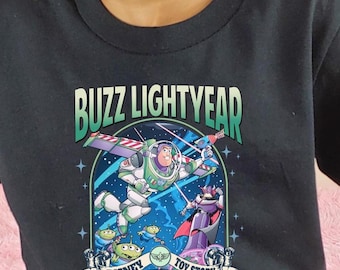 Buzz Lightyear Shirt, Disney Toy Story Tee, Disney Onepiece, Aliens Shirt, Disney Toddler Gift, Disney Birthday Tee, Toy Story Kids Shirt