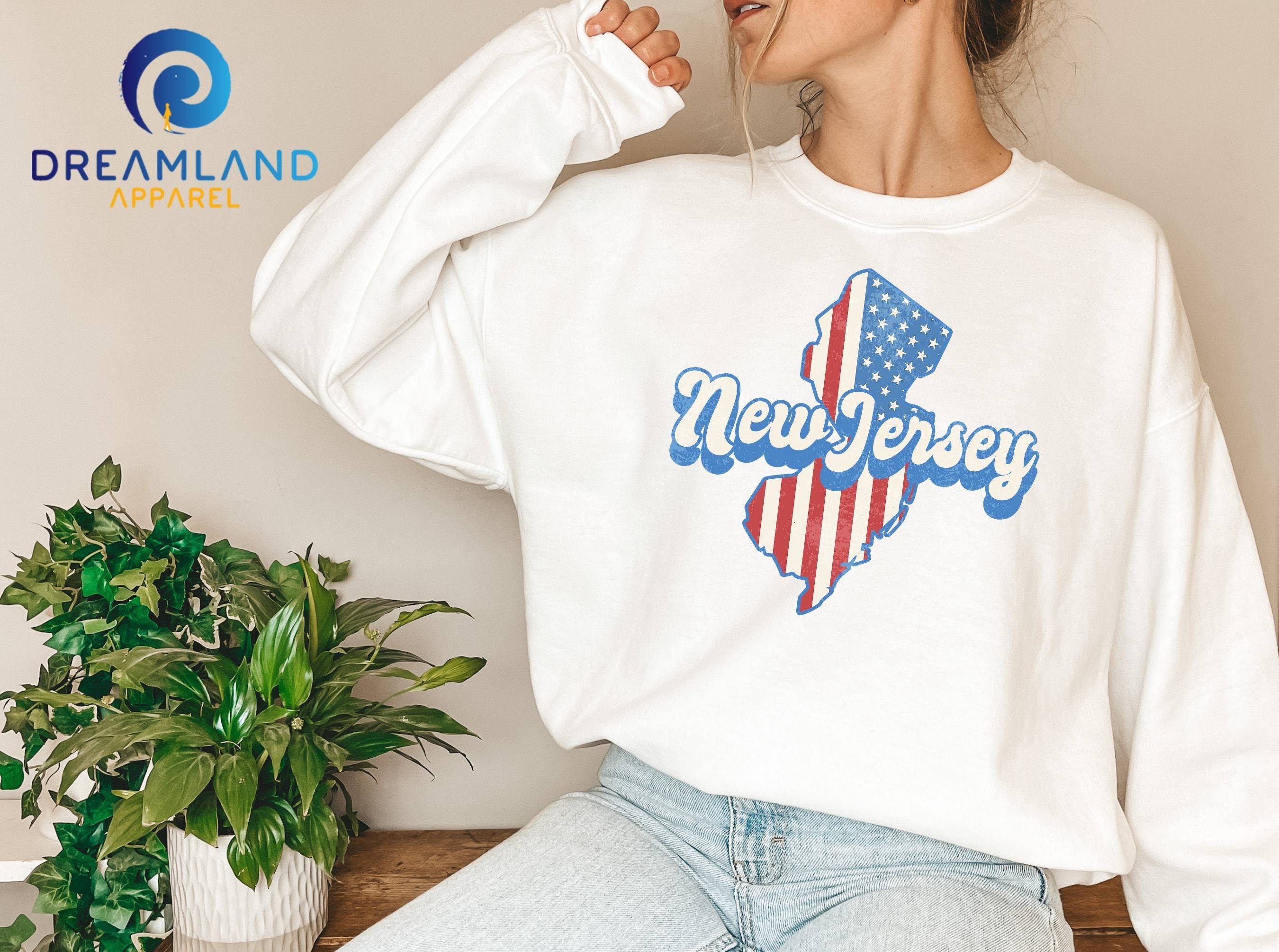 USA States Sweatshirt, Custom American T-shirt, 4th of July