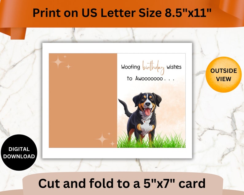Printable Dog Birthday Card Printable Birthday Card Funny - Etsy
