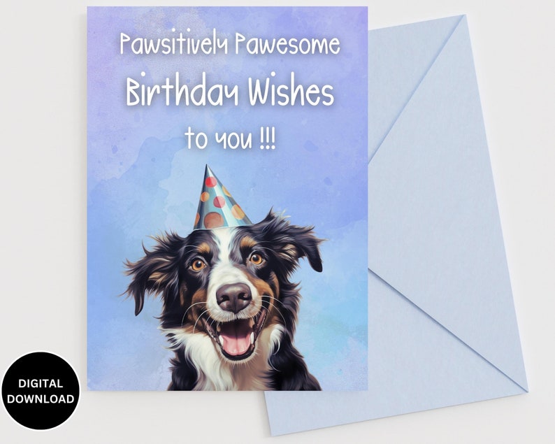 Printable Dog Birthday Card Printable - Il 794xN.5126007945 Q17g 