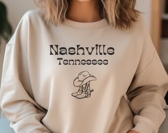 Nashville Tennessee Crewneck (Unisex)