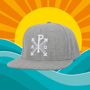 Chi Rho Catholic Christian Snapback Hat