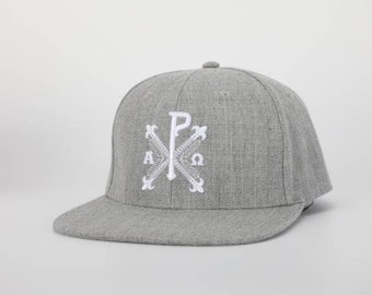 Chi Rho Catholic Christian Snapback Hat