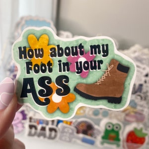 That 70's show stickers grappige sticker Kelso-sticker sticker jaren 70 regenboogsticker nostalgische sticker cadeau voor vrienden cadeau-idee voor haar floral foot