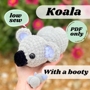 Crochet koala pattern crochet koala amigurumi pattern crochet market make funny crochet pattern koala crochet for beginner crochet