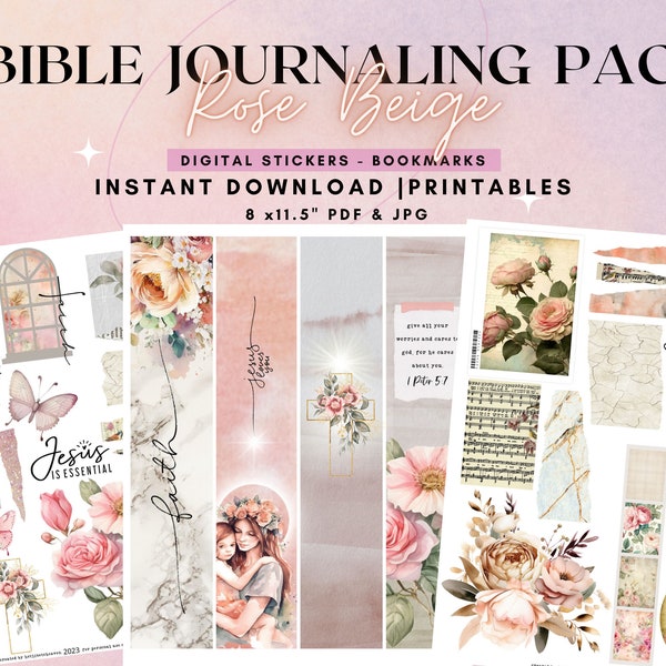 Bible Journal Stickers Etsy