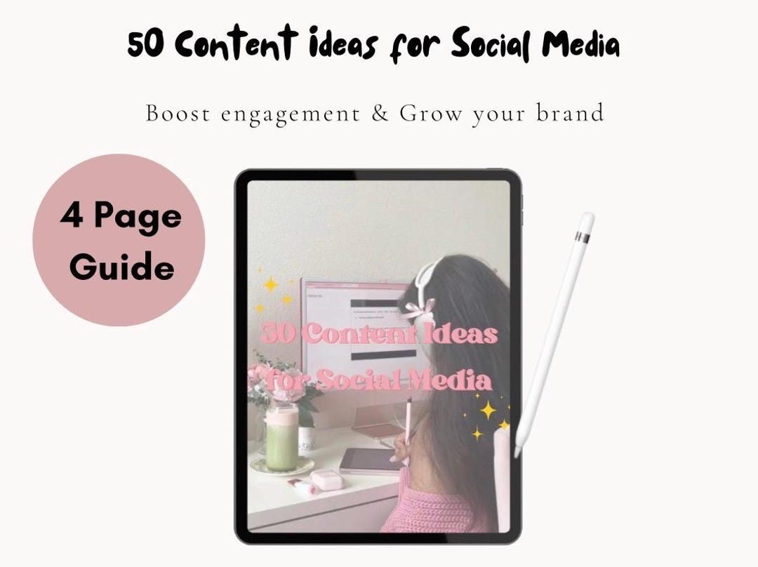 50 Content Ideas for Social Media | Boost Engagement & Grow Your Brand ...