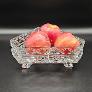 Vintage Candy Bowl or Nut Dish - 24% Lead Crystal - by Bleikristall Elsterthal Germany