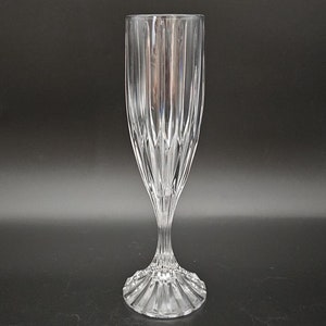 Vintage Champagne Glass - by Mikasa - Exceptionally beautiful - Lead Crystal Glass - Park Lane Collection - Hand Blown - Thick and Sturdy