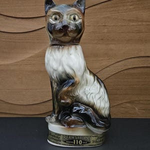 Jim Beam Cat Bottle - Etsy