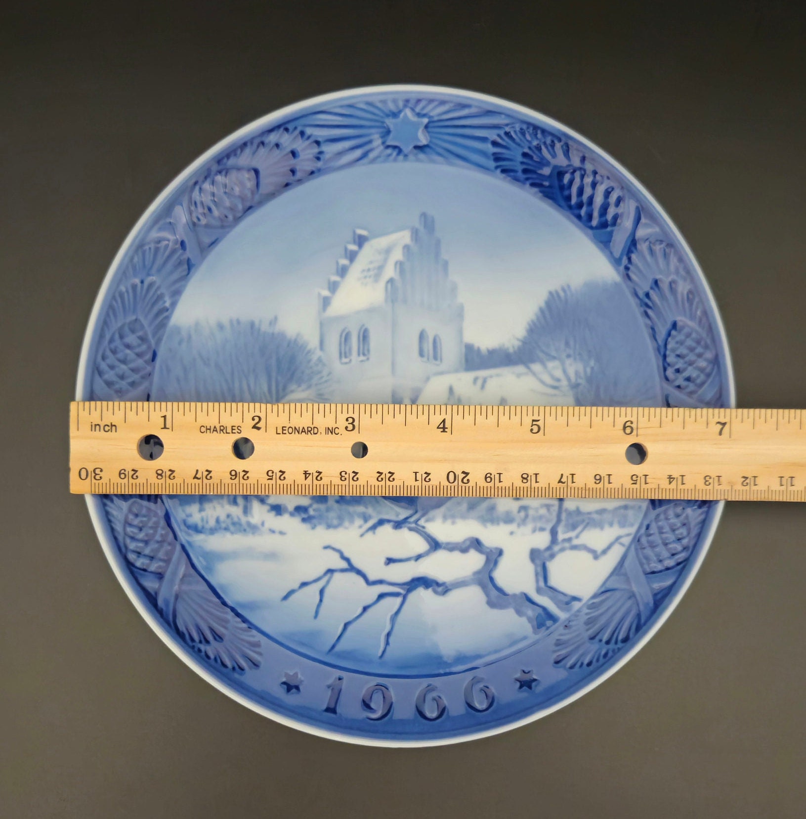 ロイヤル コペンハーゲン 1966 クリスマス プレート - ブラックバード